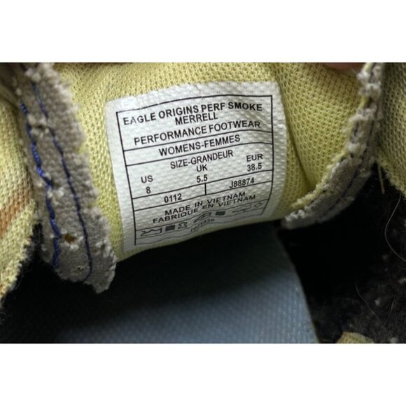 Vtg Merrell Women's Eagle Origins Hiking Boots Womens Sz 8 Gorpcore Suede - Picture 6 of 9